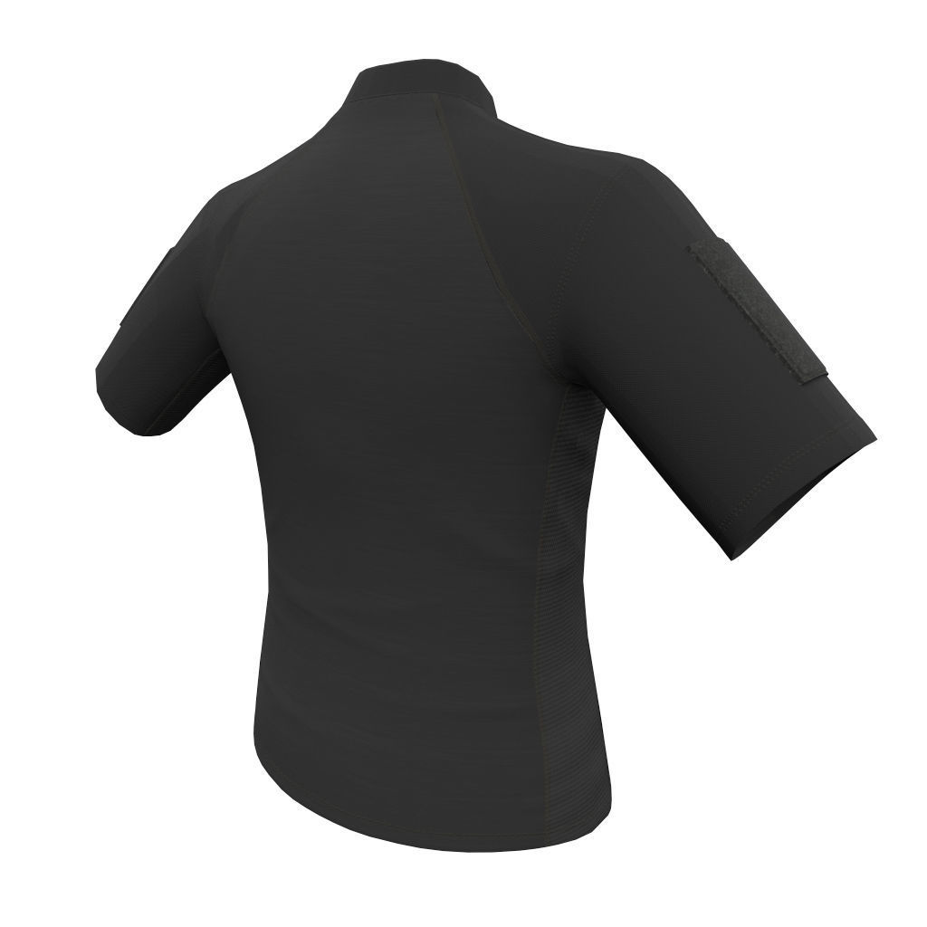 Condor Outdoor Short Sleeve Combat Shirt Low Poly PBR low  Low-poly 3D model_18