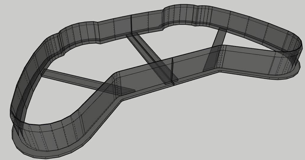 Joystick Playstation Cookie Cutter 3D print model_4