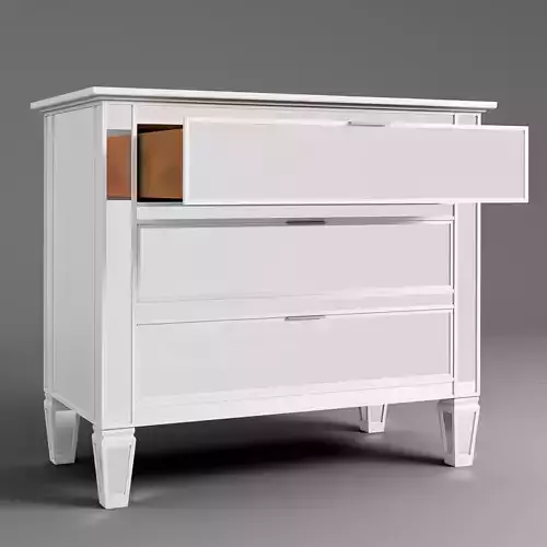 POTTERY BARN-Park 3-Drawer Mirrored Dresser