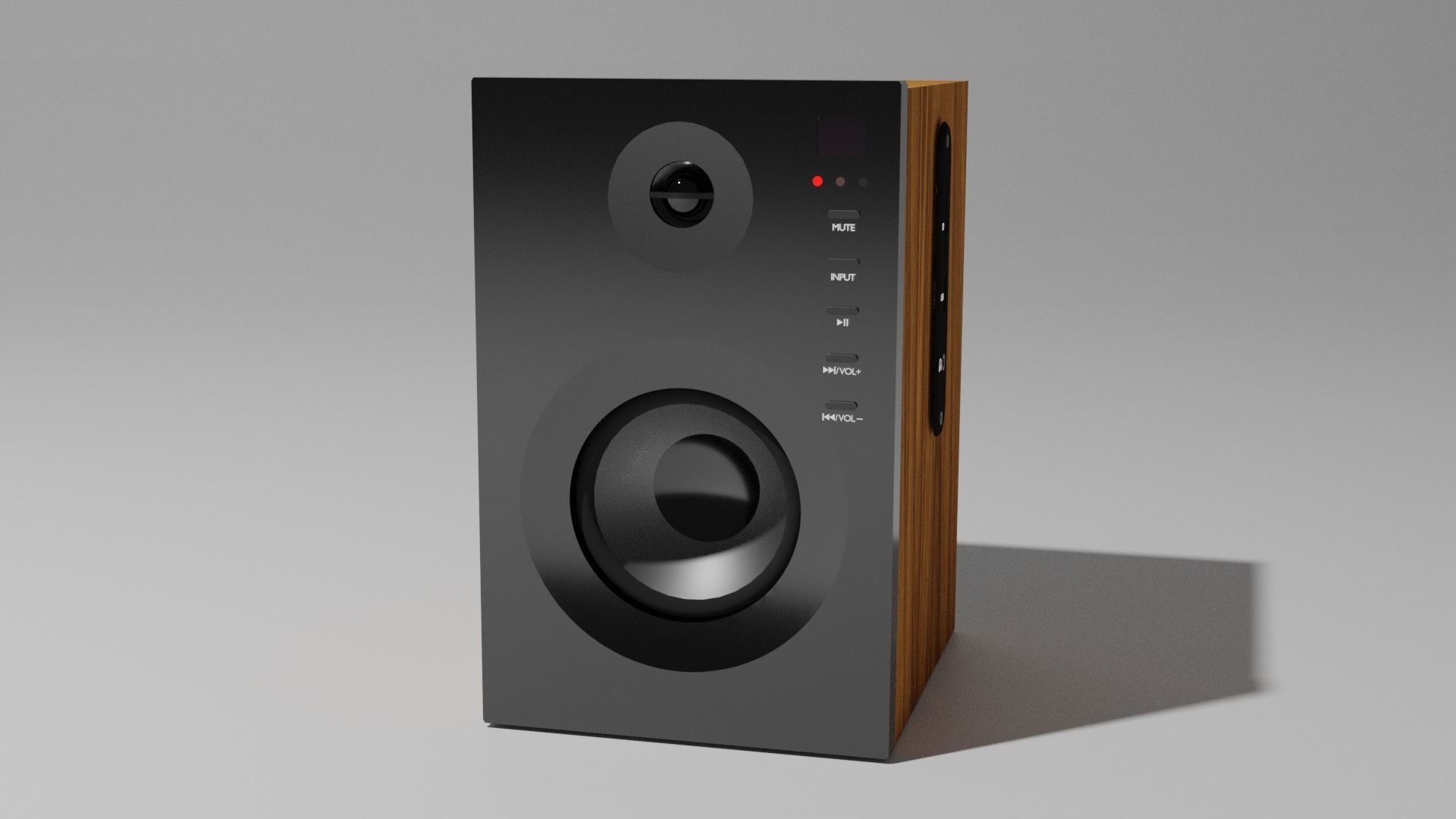 Computer speakers Free 3D model_7
