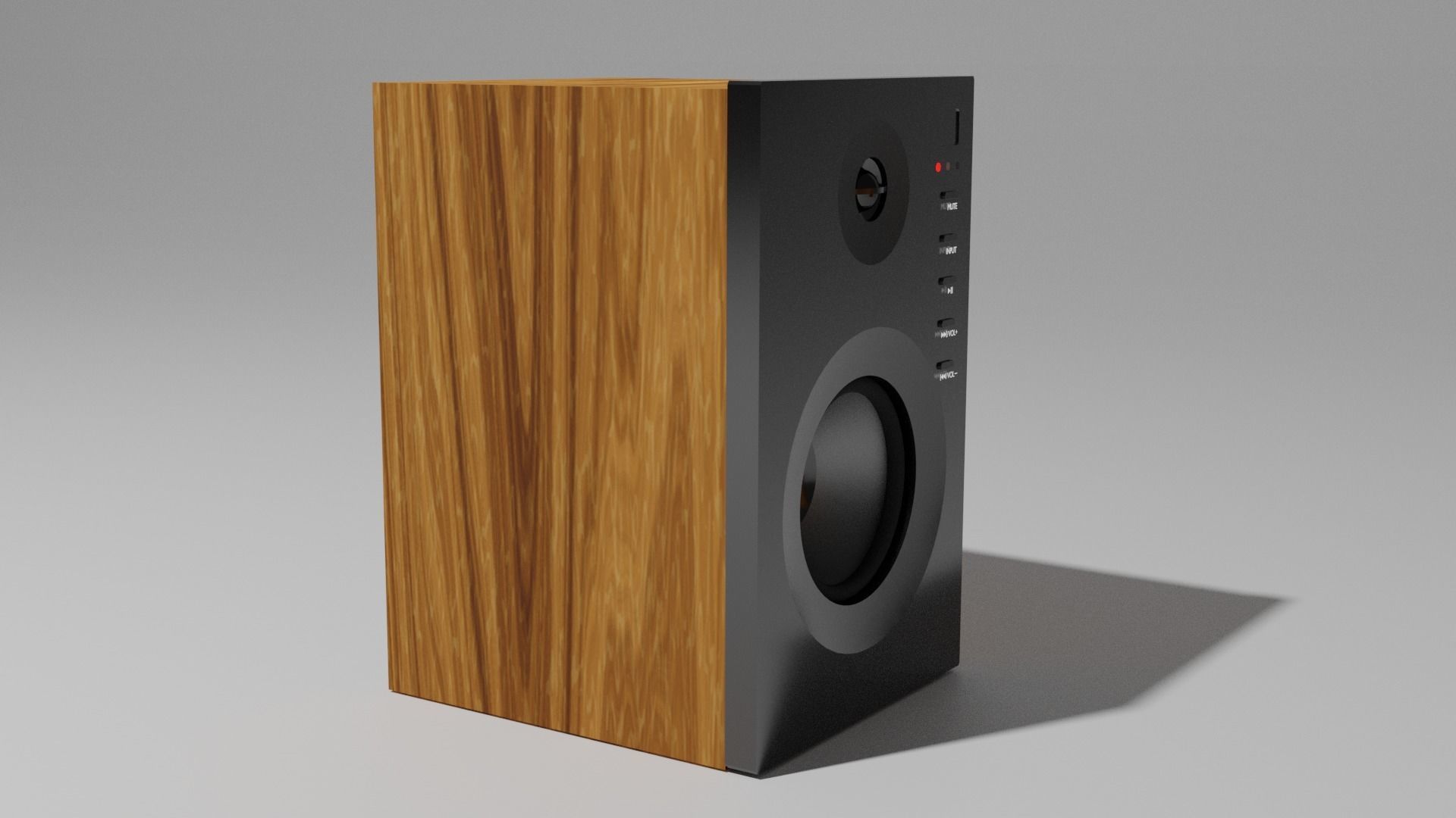 Computer speakers Free 3D model_6