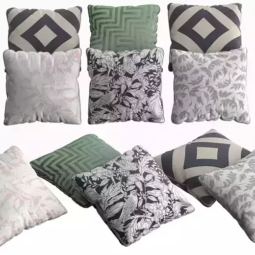 H and M Pillow Set 5