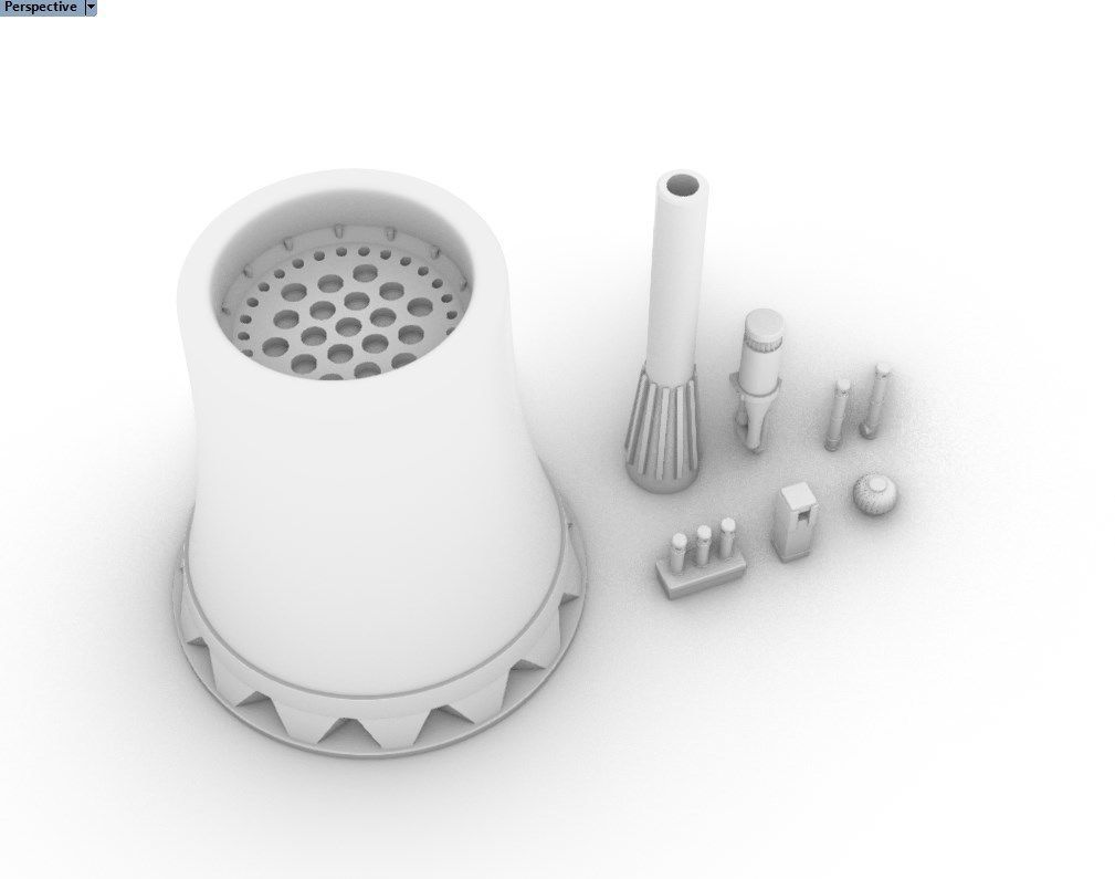 Chimney Pack 3D print model_8