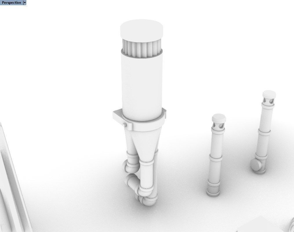 Chimney Pack 3D print model_19