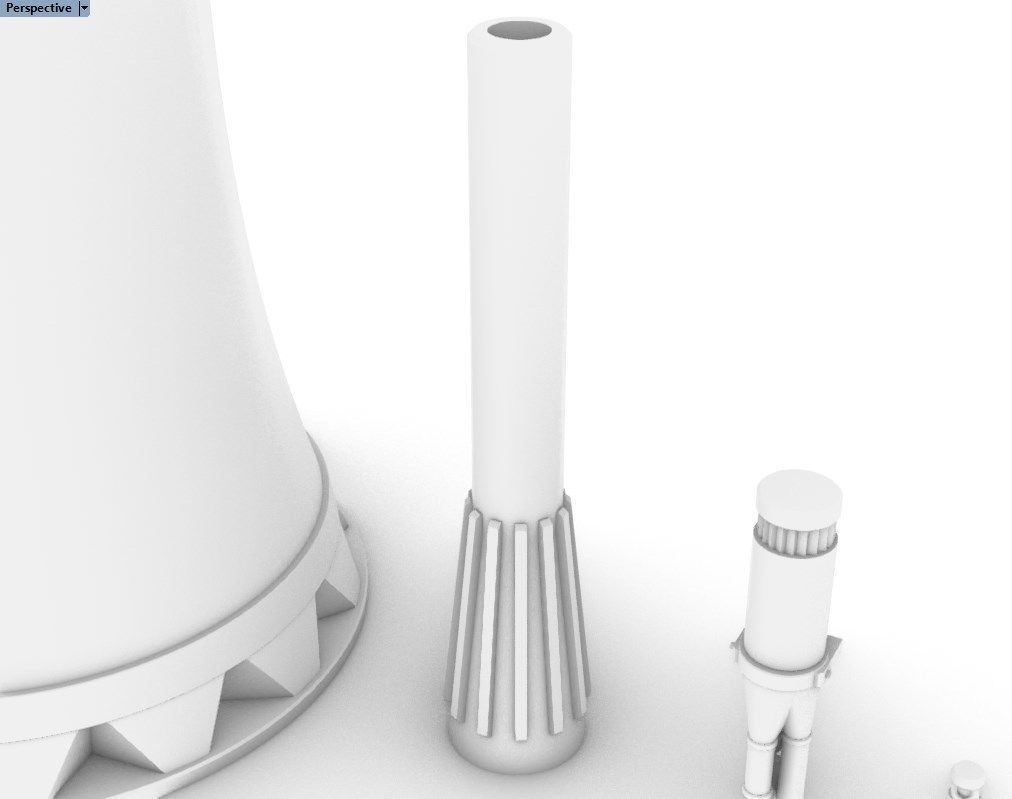 Chimney Pack 3D print model_17