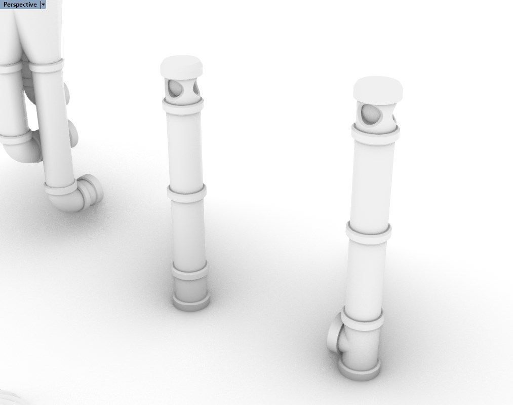 Chimney Pack 3D print model_21