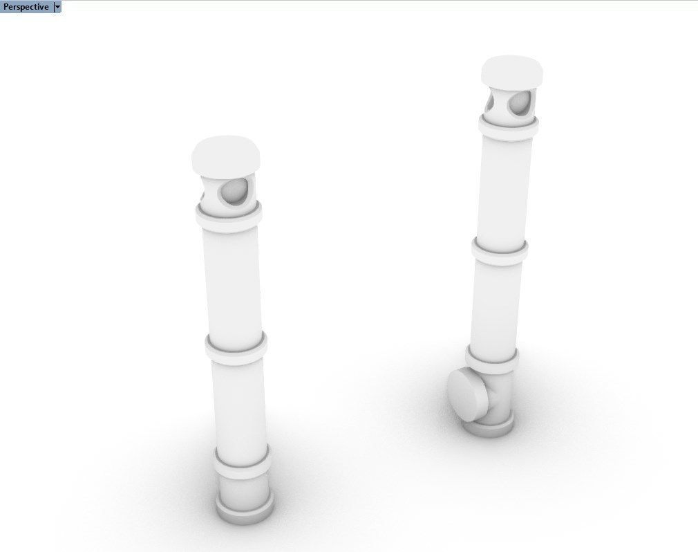 Chimney Pack 3D print model_29