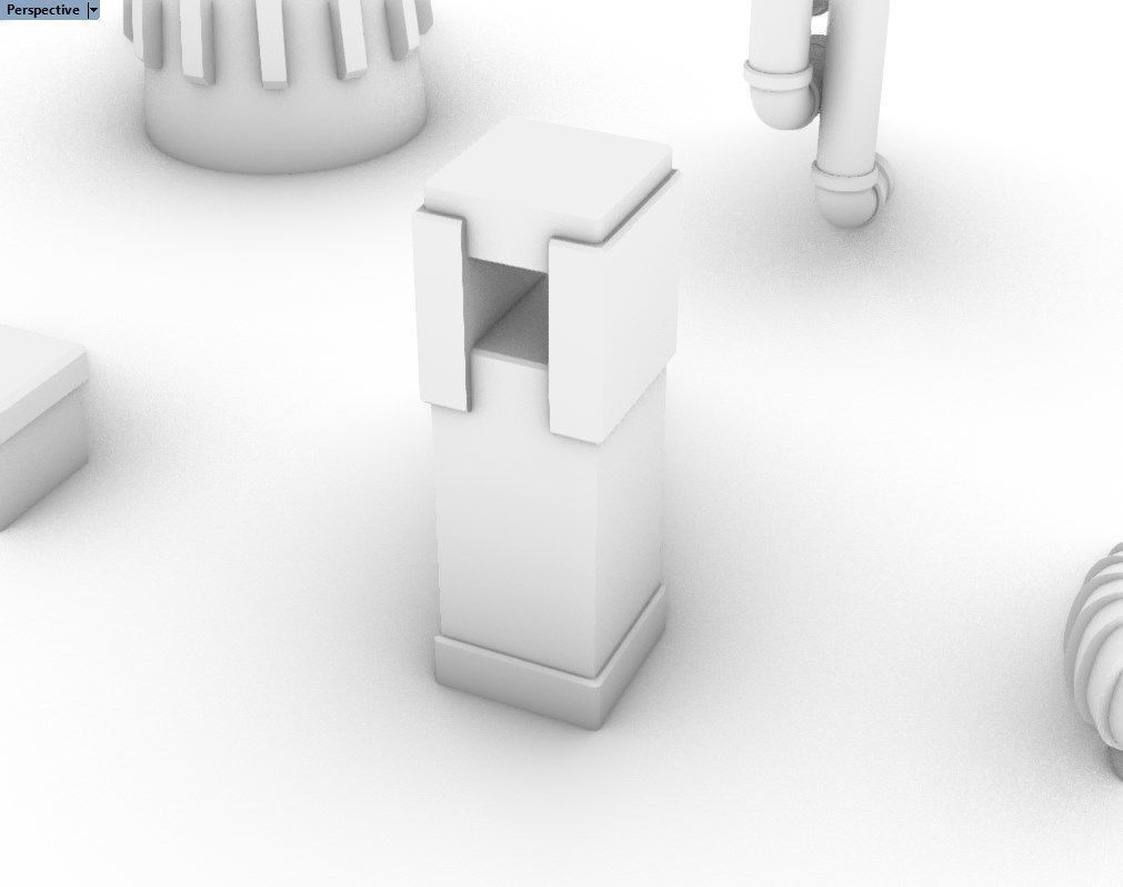 Chimney Pack 3D print model_25