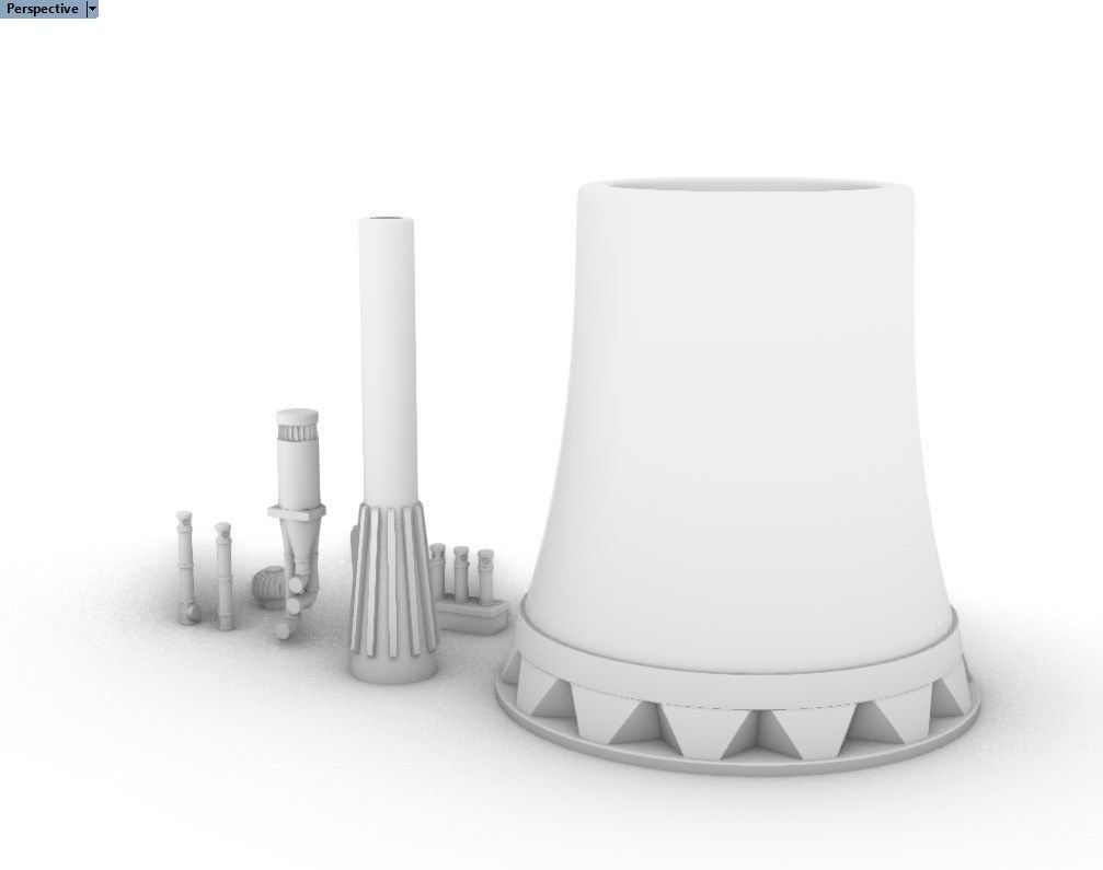 Chimney Pack 3D print model_5