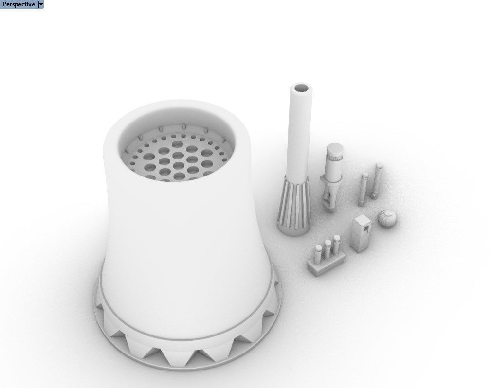 Chimney Pack 3D print model_7