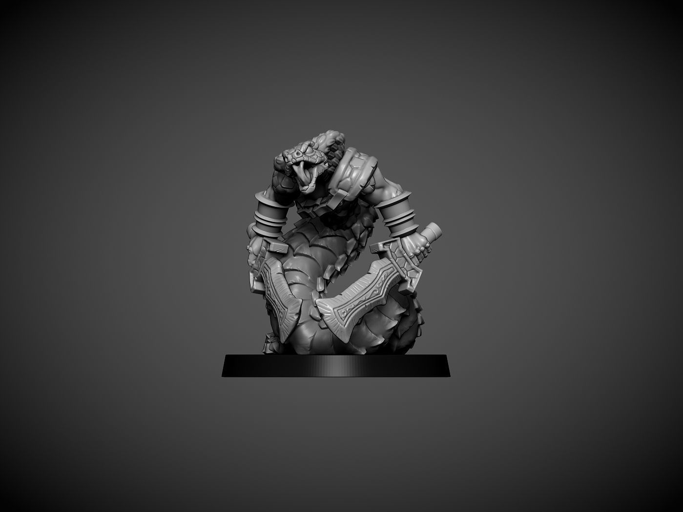 Yuan Ti Abominiums pack 3D print model_4