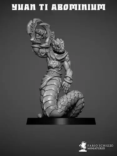 Yuan Ti Abominiums pack 3D print model