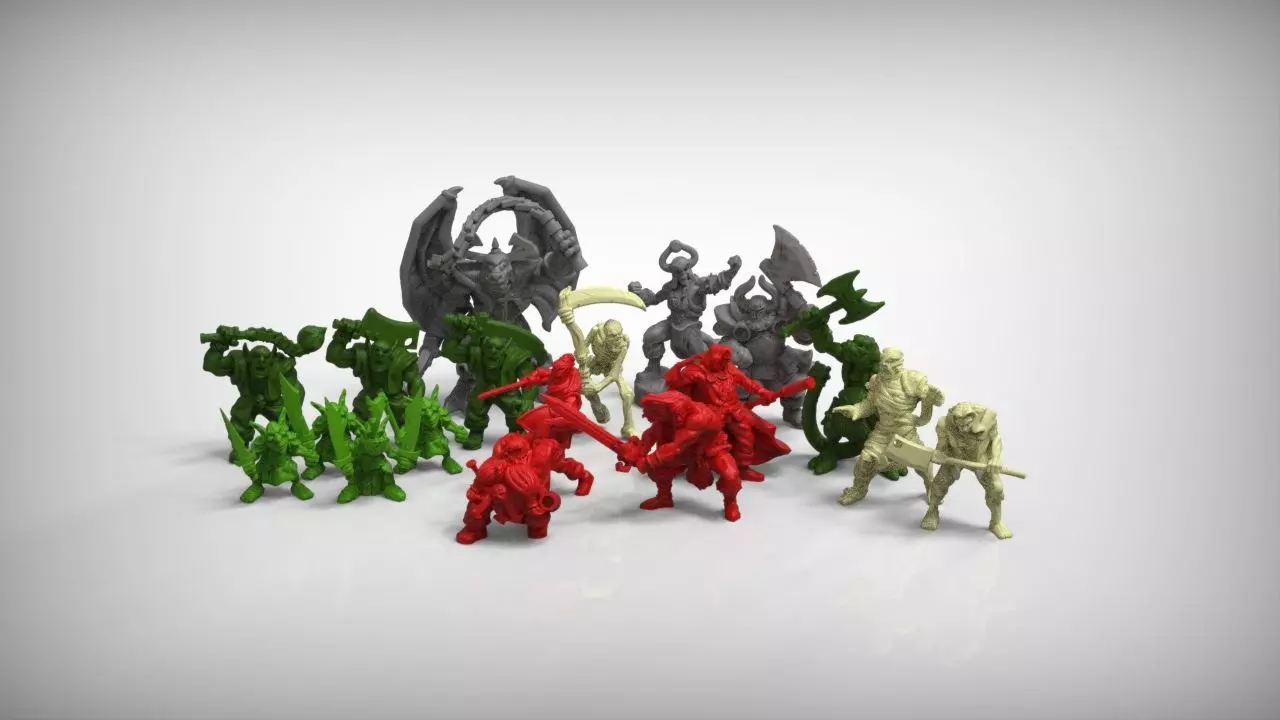 Classic Miniatures enhancement Pack 3D print model_0