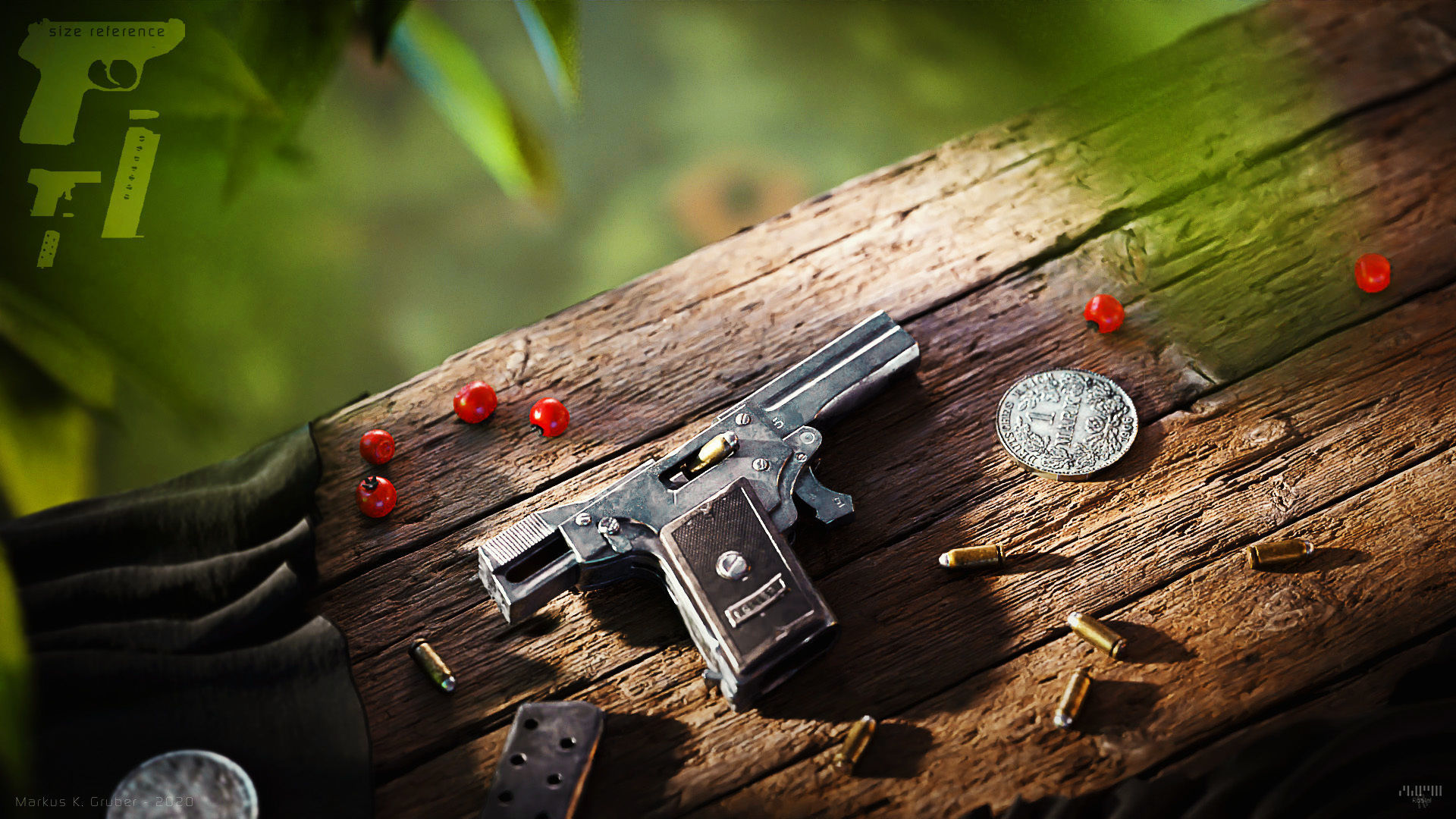 Kolibri 2mm Low-poly 3D model_4