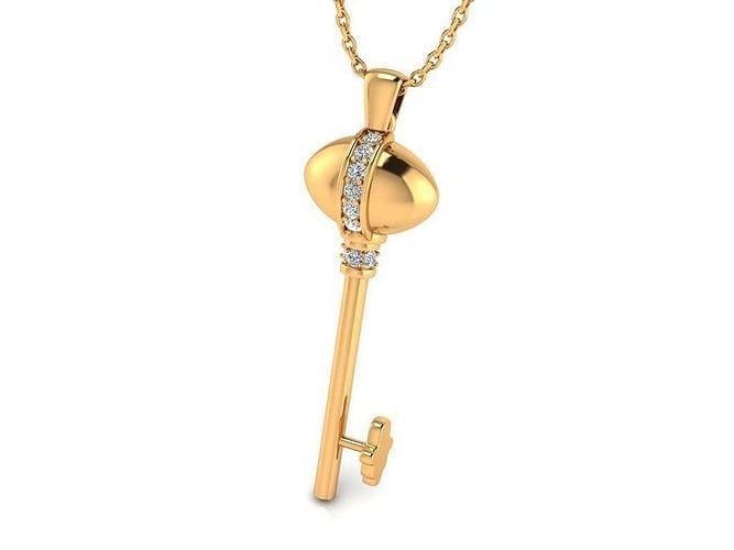 Tazzarine Diamond Pendant Model 1 3D print model