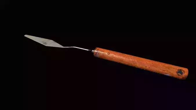 Spatula   3d Model  for Artist PBR Ready