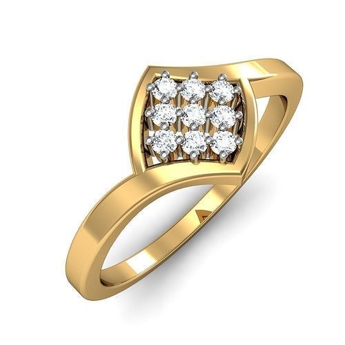 Light Weight Ring 009 3D print model