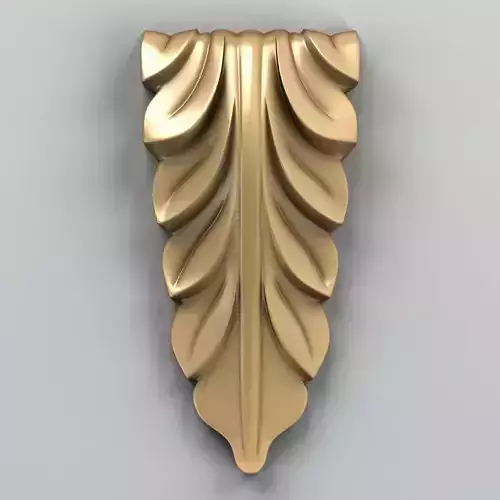Bracket gold leaf
