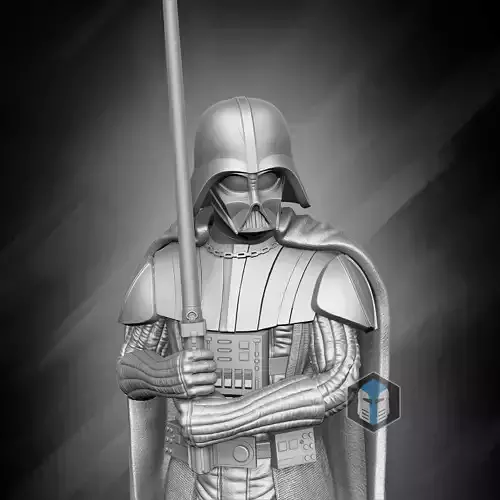 Darth Vader Figurine - Unforgiving 3D print model