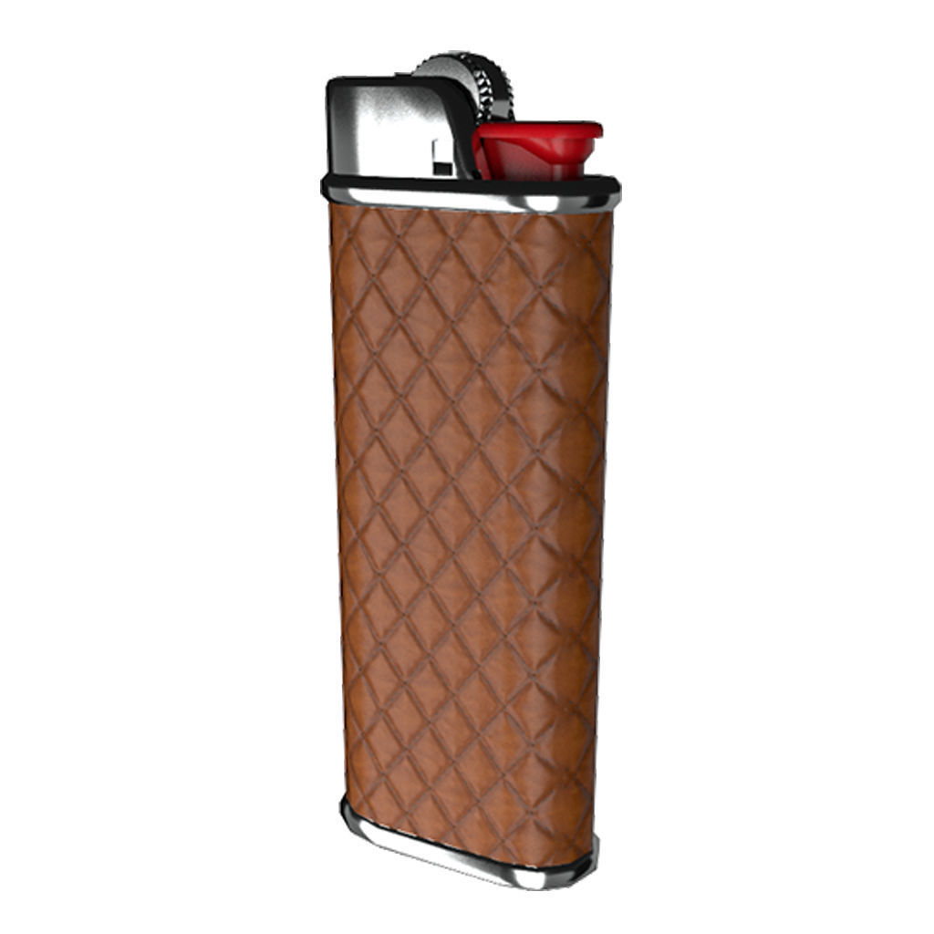 Etai Drori Goyard Lighter Case Low Poly PBR 3D Model Low-poly 3D model_10