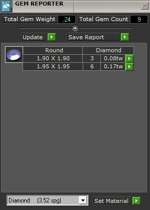 Tazzarine Diamond Pendant Model 2 3D print model_4