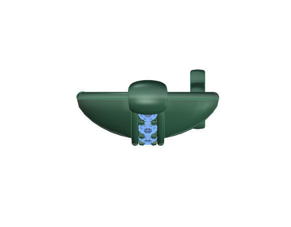 Tazzarine Diamond Pendant Model 2 3D print model_9