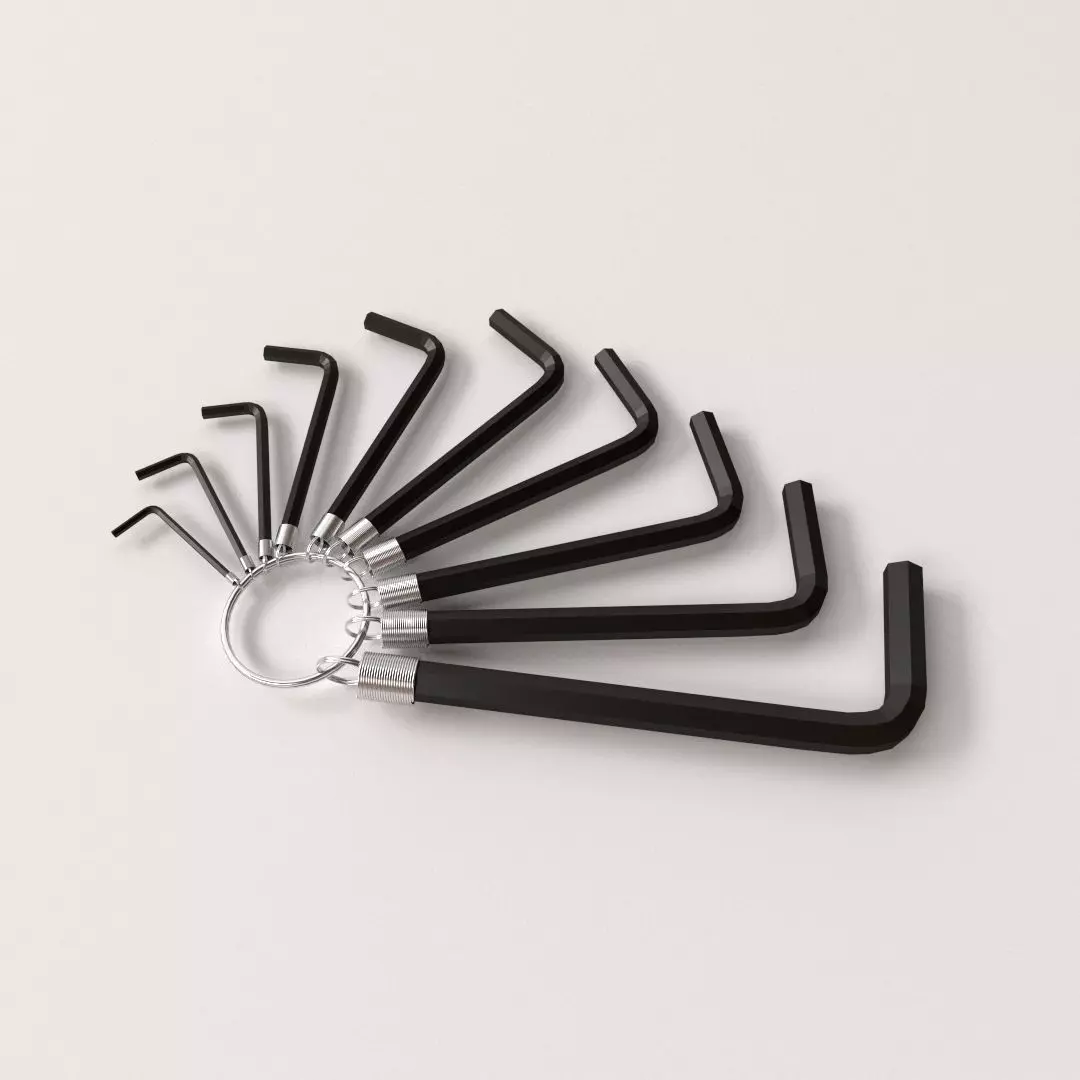 Allen Key 3D model_0