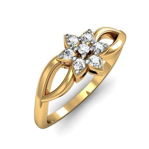 Light Weight  Ring 014 3D print model