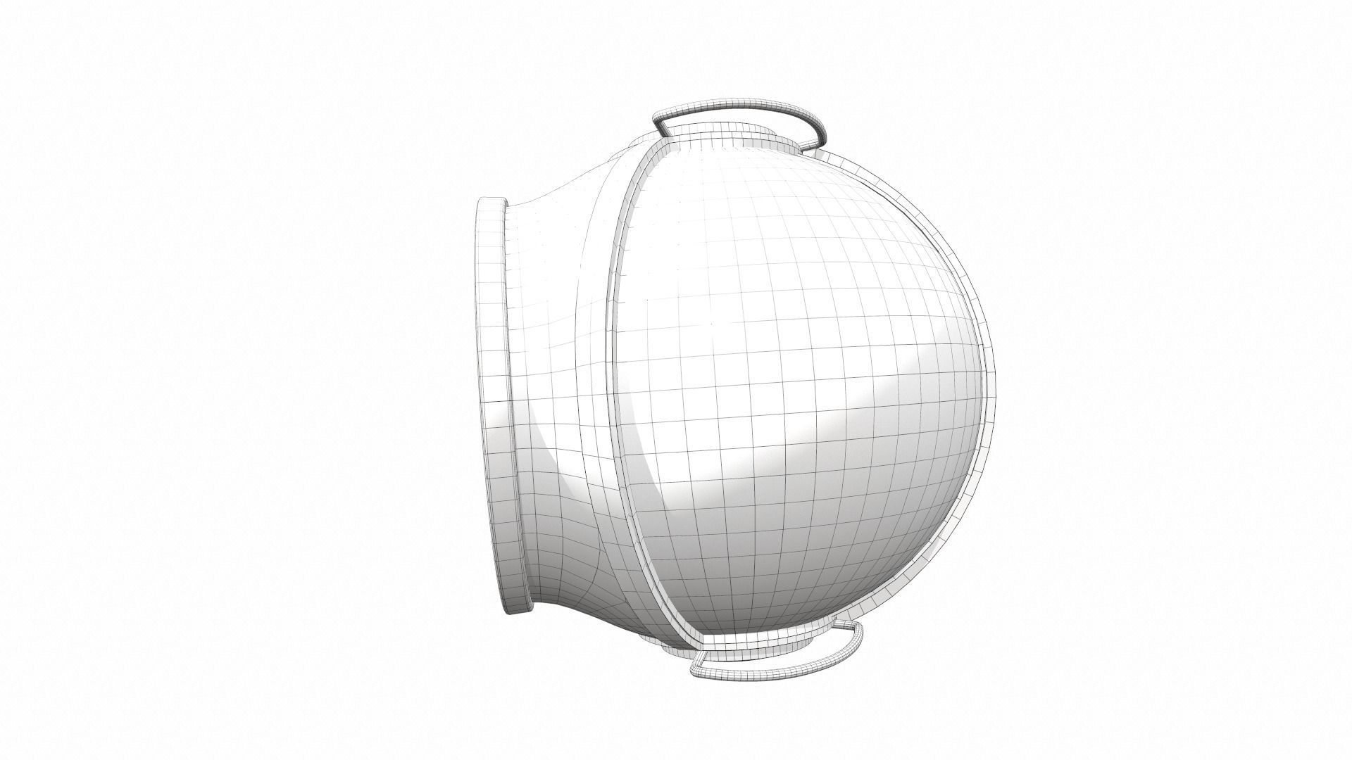 Astronaut space helmet sp-1 3D model_11