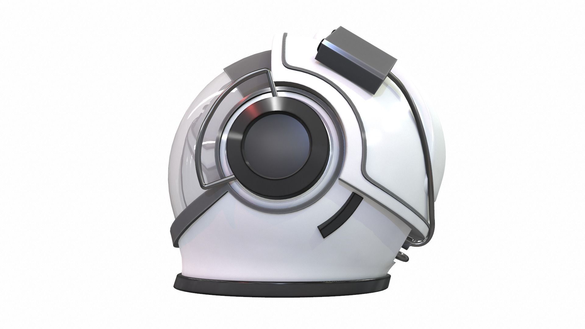 Astronaut space helmet sp-1 3D model_2