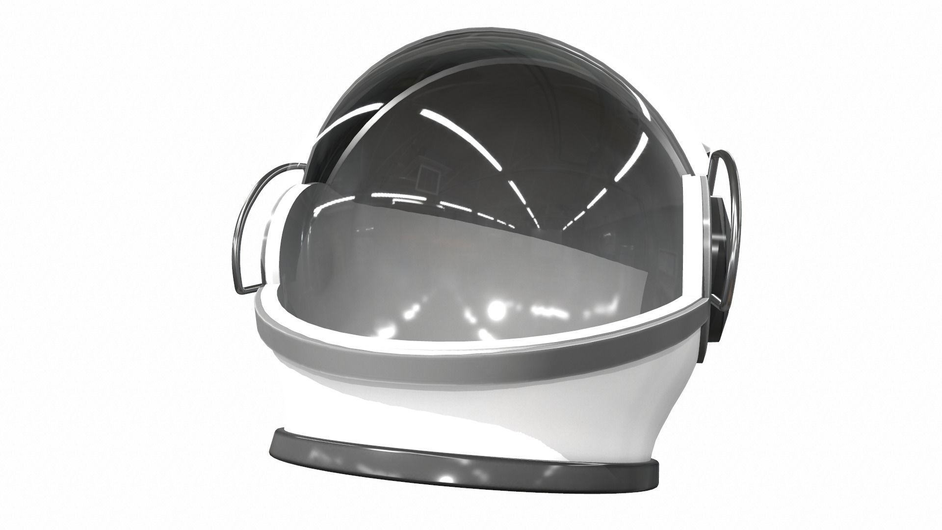 Astronaut space helmet sp-1 3D model_6