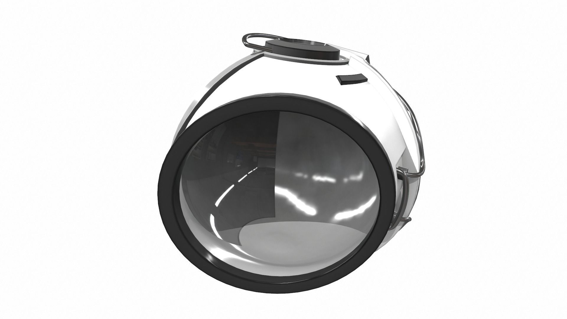 Astronaut space helmet sp-1 3D model_5