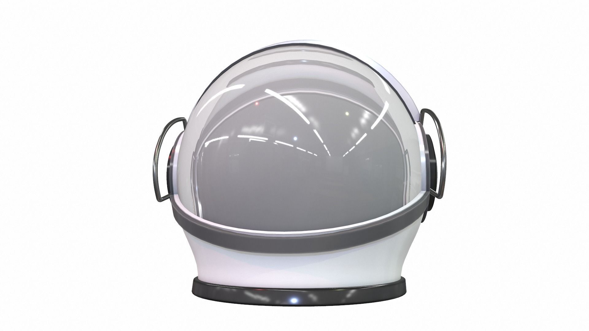 Astronaut space helmet sp-1 3D model_1