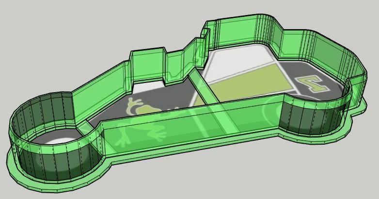 Midget Racing Car Cookie Cutter 3D print model_3