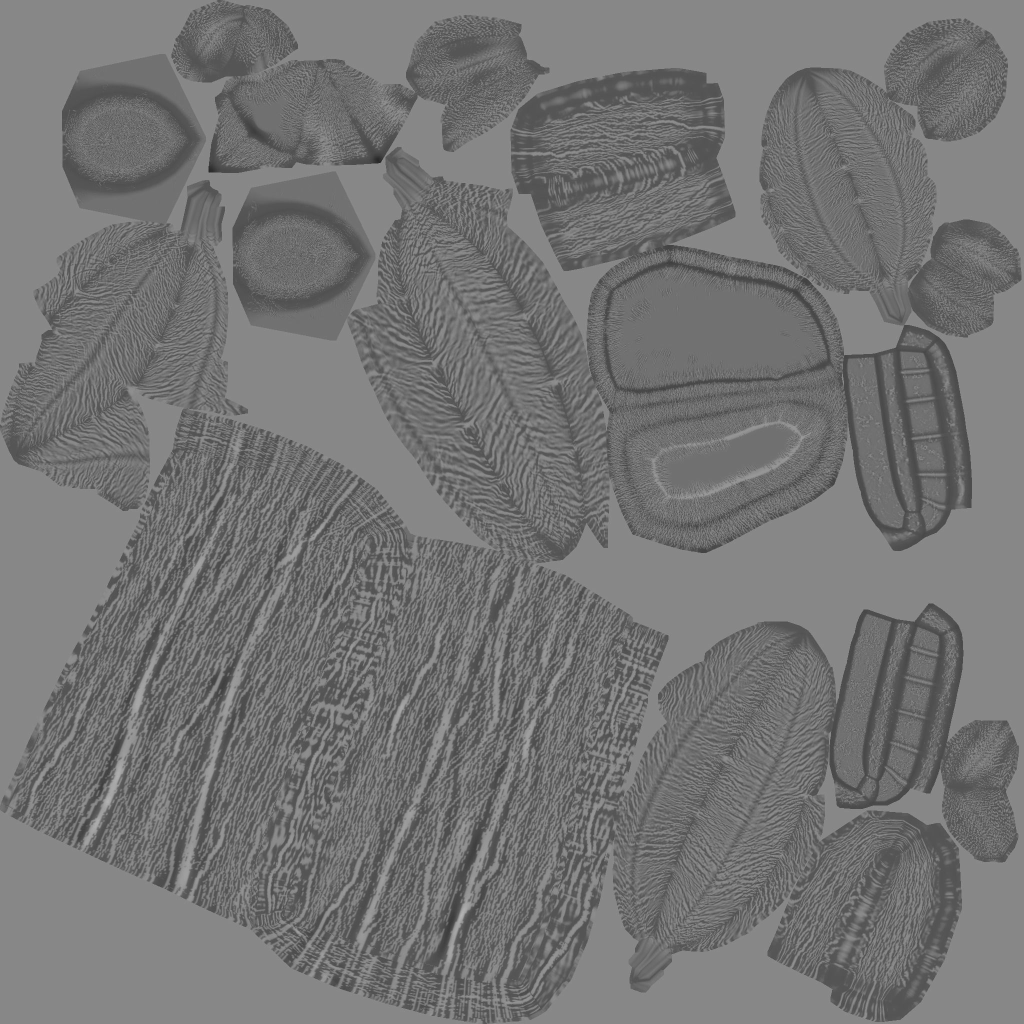 Crash Bandicoot - Aku Aku Mask - CGI and Printable Low-poly 3D model_21