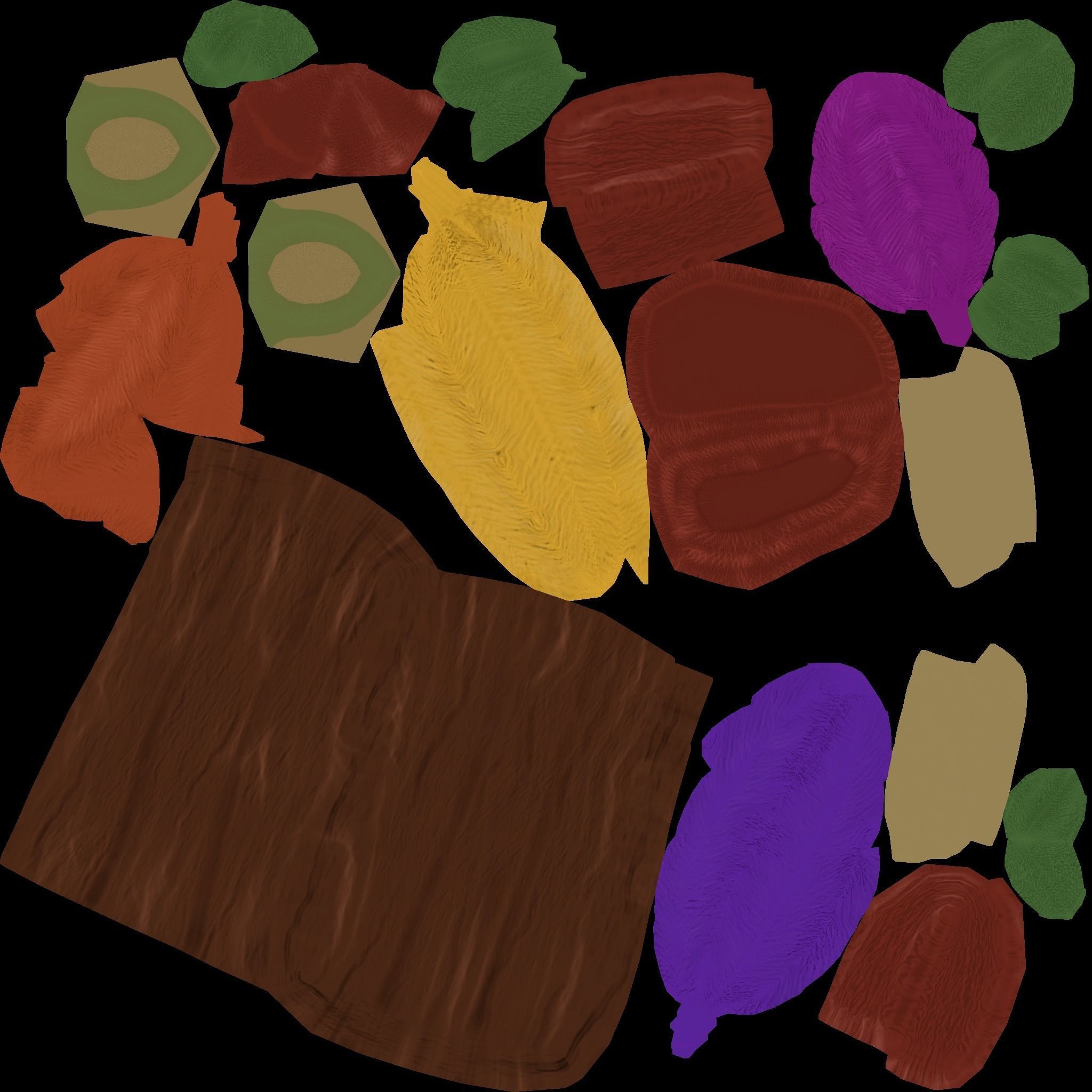 Crash Bandicoot - Aku Aku Mask - CGI and Printable Low-poly 3D model_18