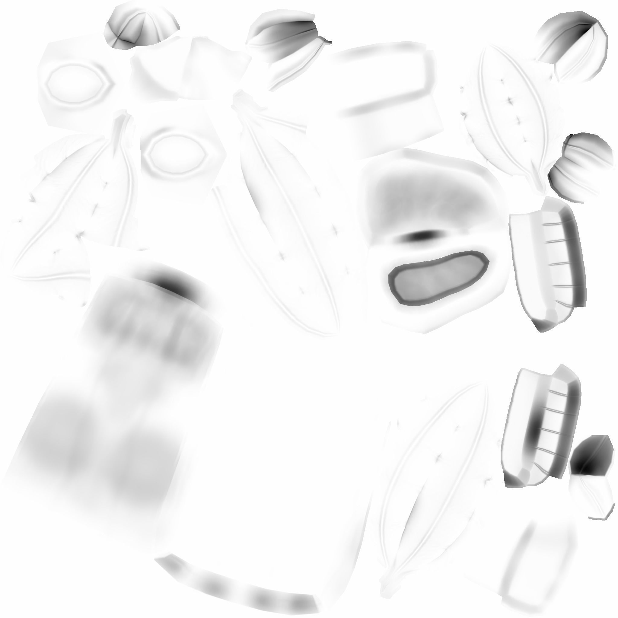 Crash Bandicoot - Aku Aku Mask - CGI and Printable Low-poly 3D model_20