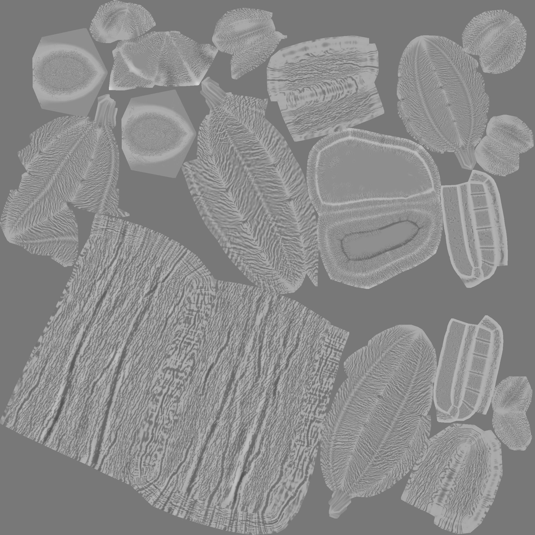 Crash Bandicoot - Aku Aku Mask - CGI and Printable Low-poly 3D model_23