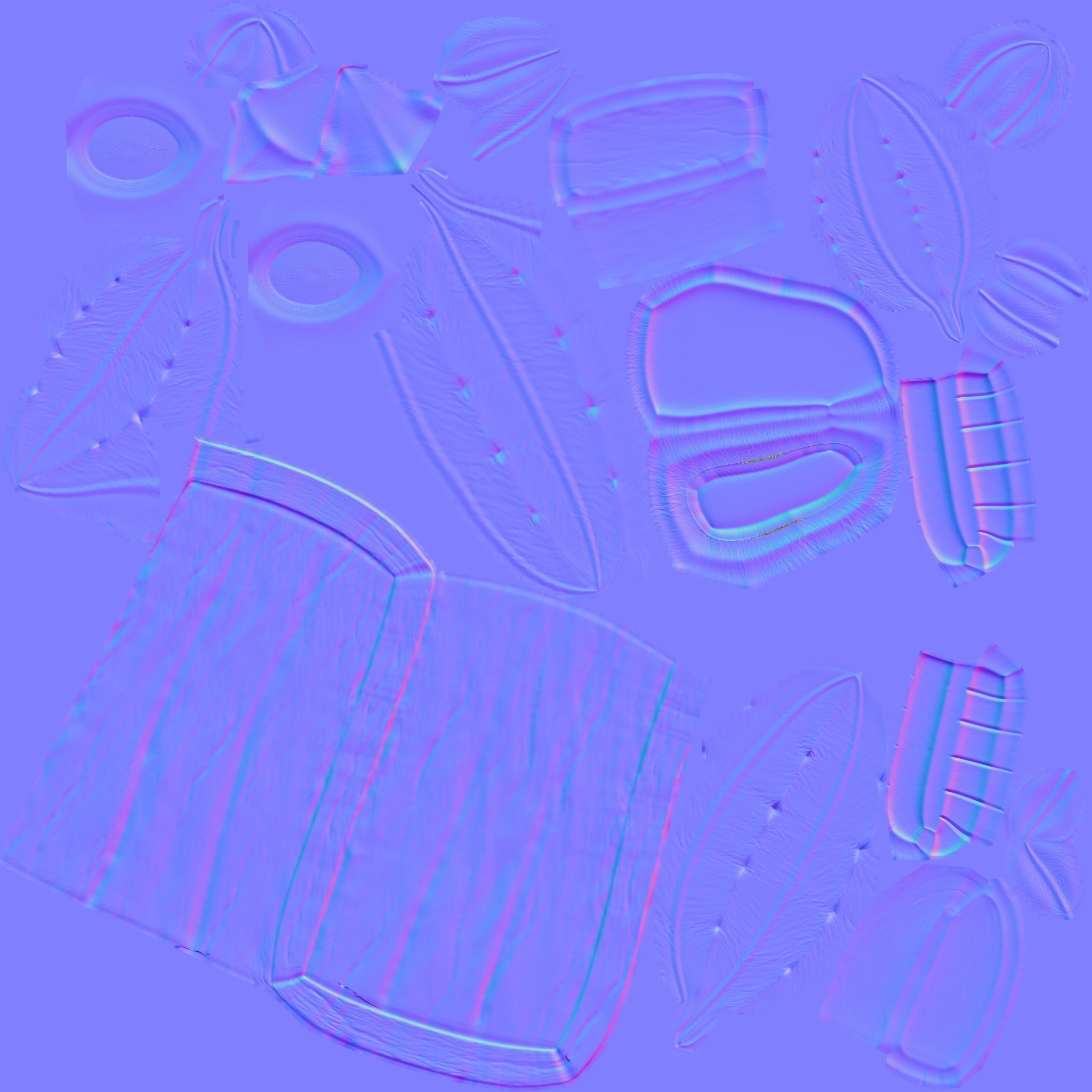 Crash Bandicoot - Aku Aku Mask - CGI and Printable Low-poly 3D model_19