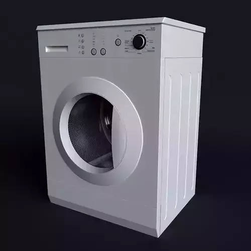 Washing machine 3D model