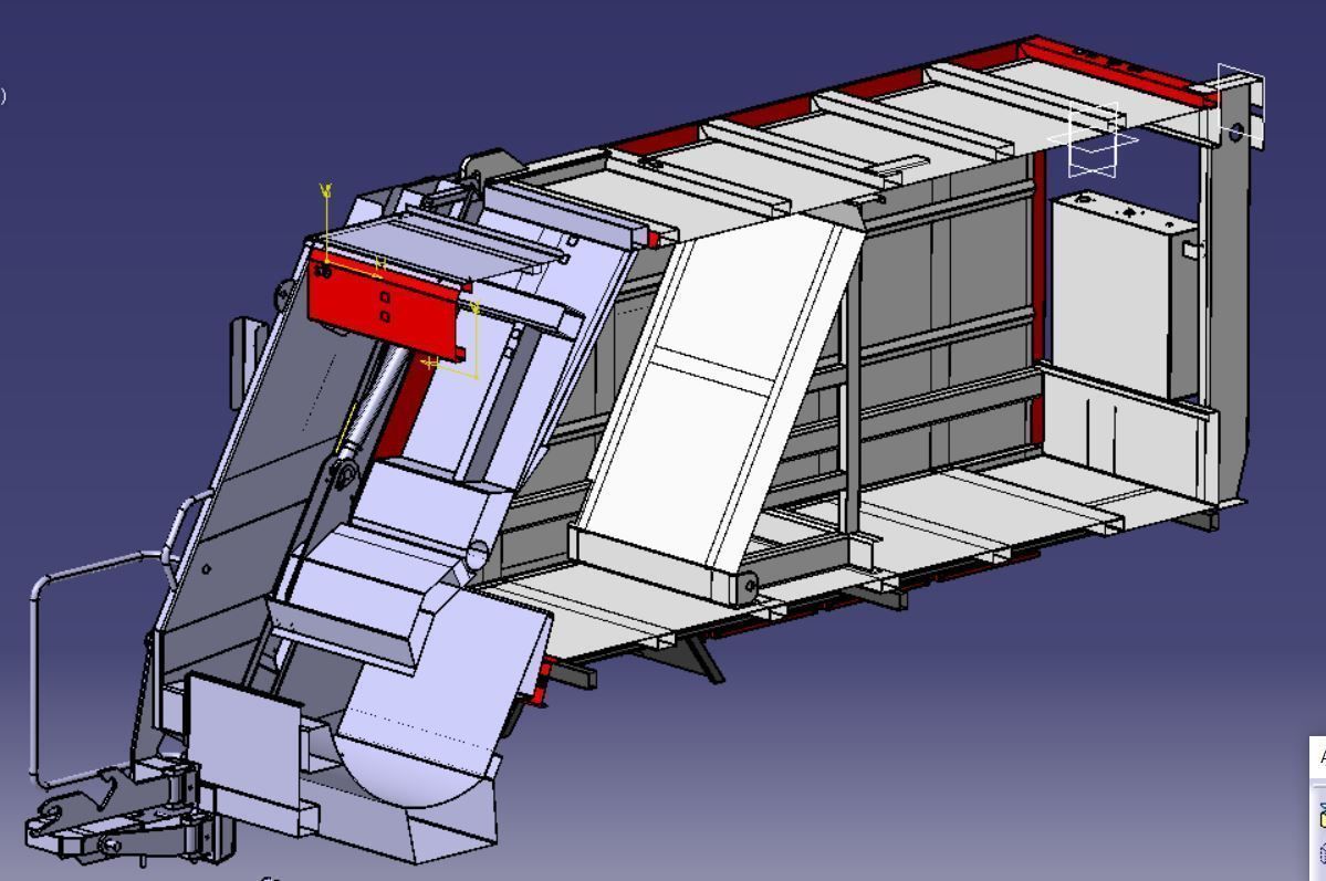 Original Sized Real Garbage Truck 3D model_2