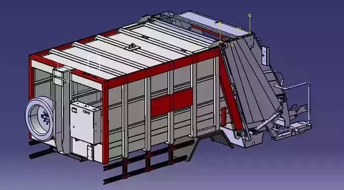 Original Sized Real Garbage Truck