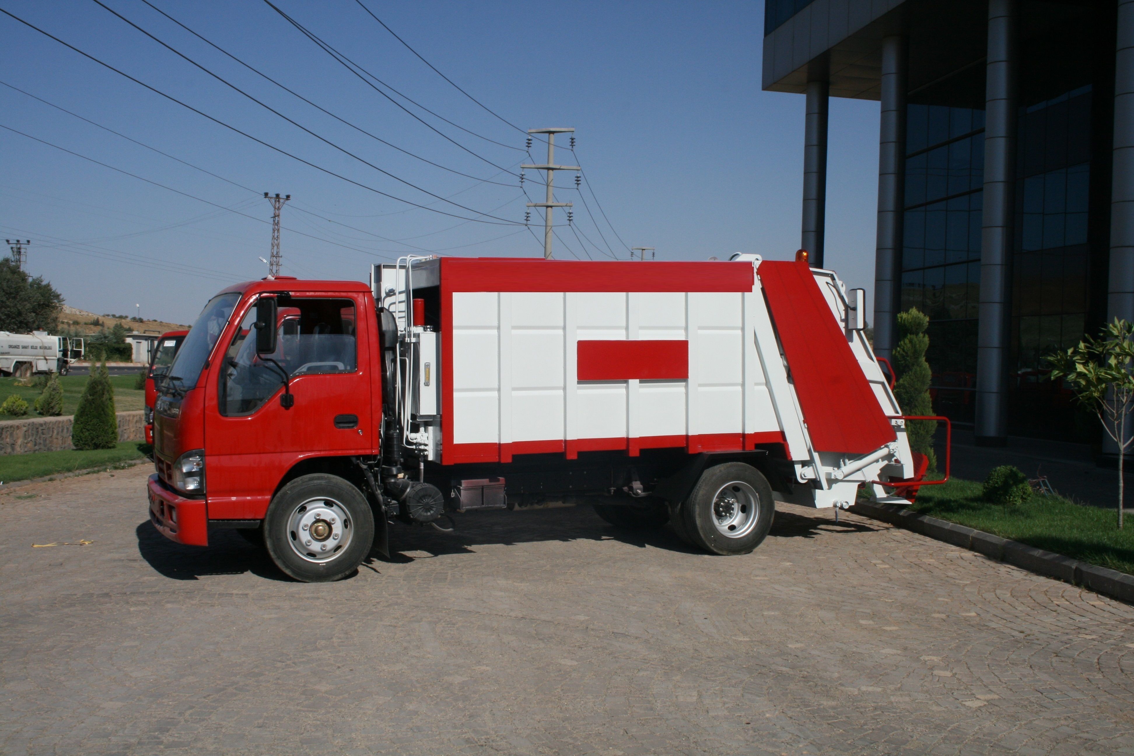 Original Sized Real Garbage Truck 3D model_3