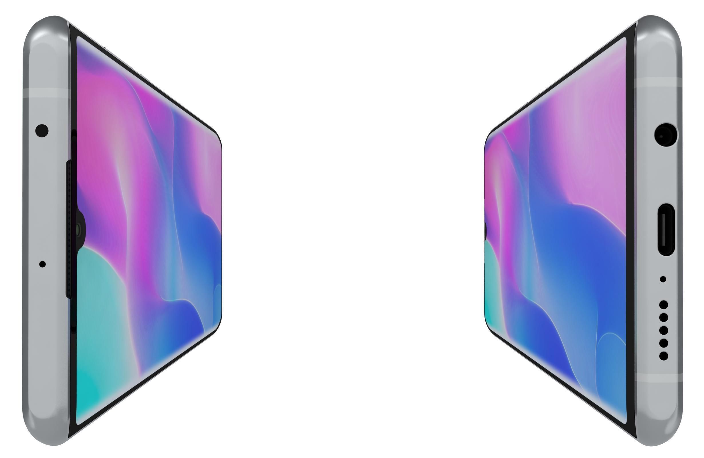 Xiaomi Mi Note 10 Lite Glacier White 3D model_10