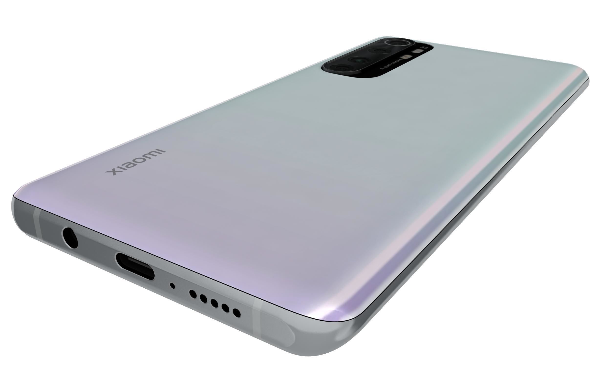 Xiaomi Mi Note 10 Lite Glacier White 3D model_15