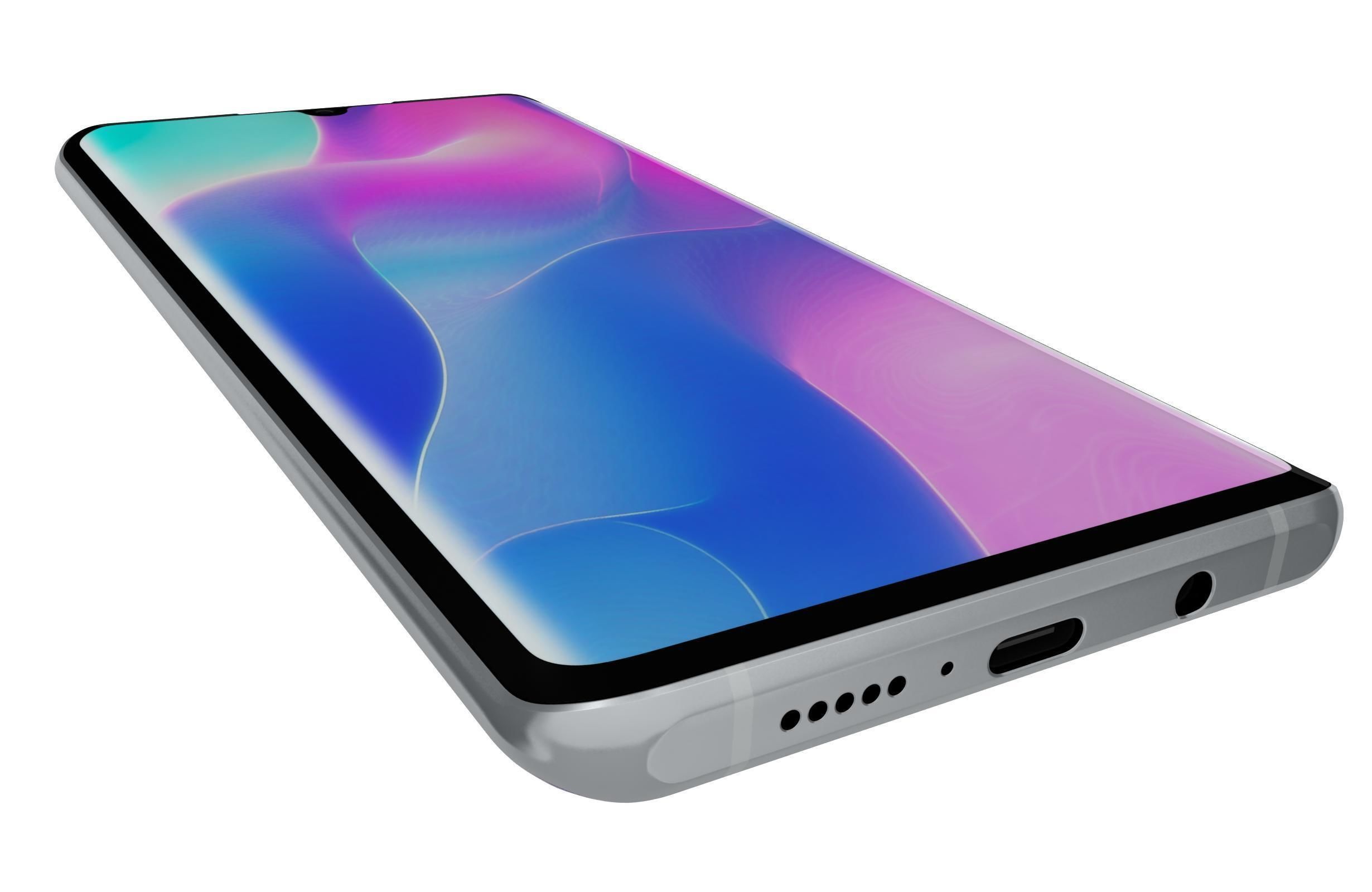 Xiaomi Mi Note 10 Lite Glacier White 3D model_12