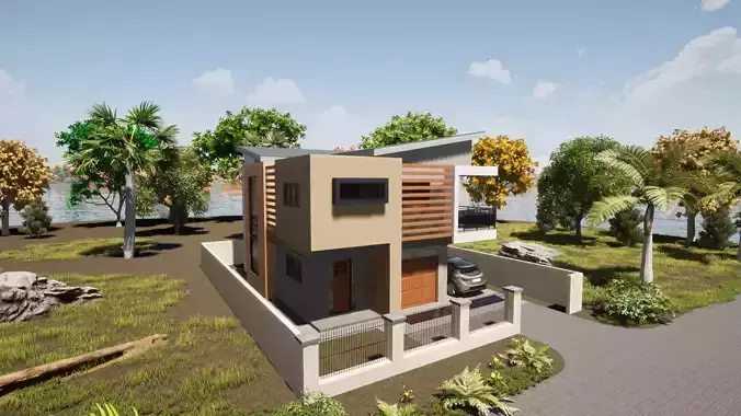 THREE BEDROOM DOUBLE STORY HOUSE