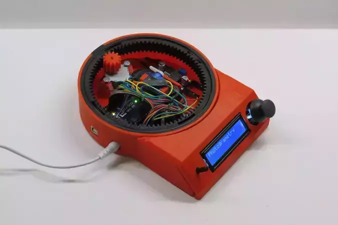 Arduino controlled photogrammetry 3D-scanner 3D print model