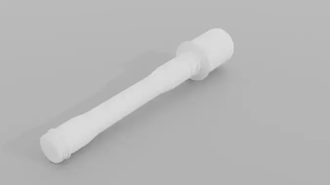Stielhandgranate 24 Low-poly 3D model