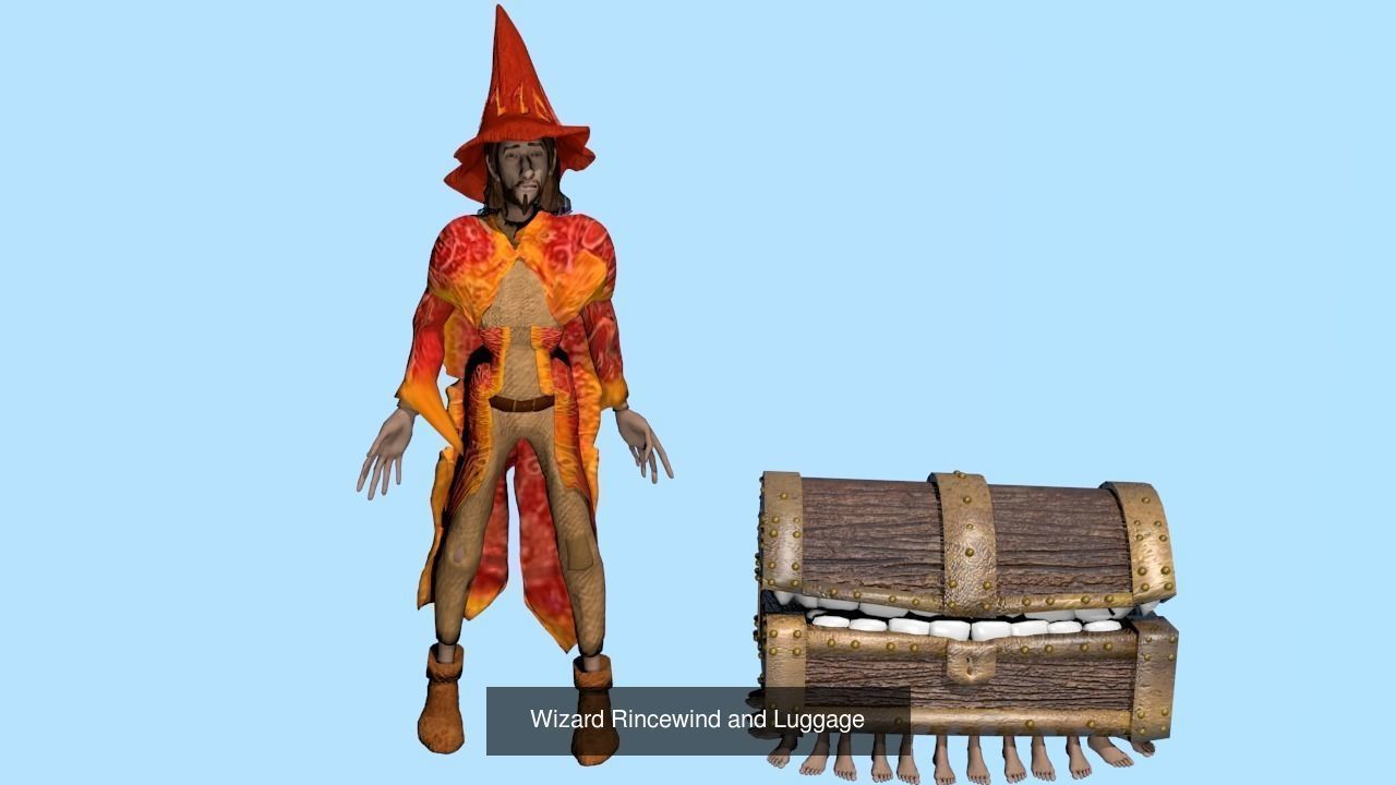 Rigged and animated Characters collection _19